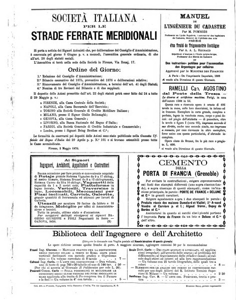 Giornale dei lavori pubblici e delle strade ferrate