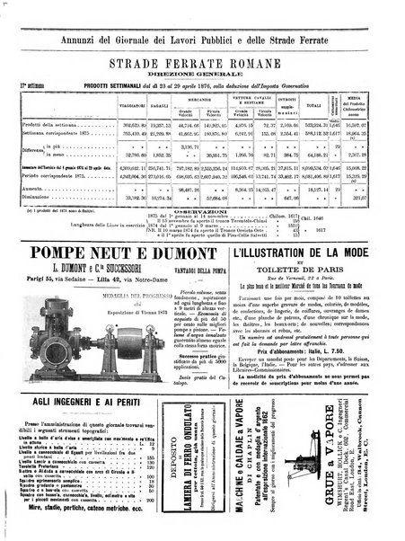 Giornale dei lavori pubblici e delle strade ferrate