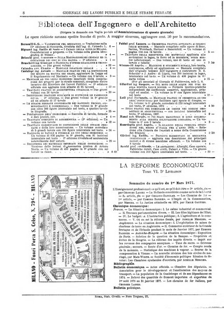 Giornale dei lavori pubblici e delle strade ferrate