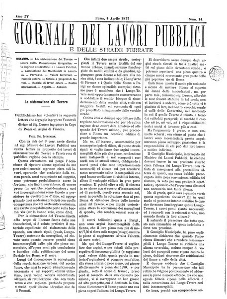 Giornale dei lavori pubblici e delle strade ferrate