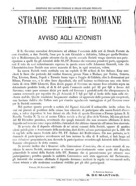 Giornale dei lavori pubblici e delle strade ferrate