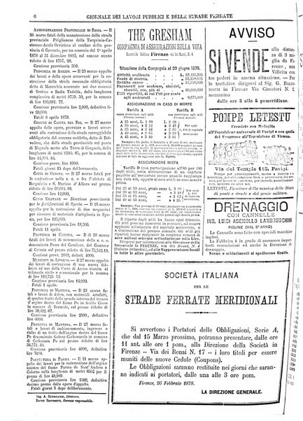 Giornale dei lavori pubblici e delle strade ferrate