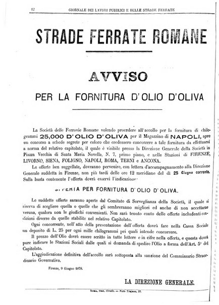 Giornale dei lavori pubblici e delle strade ferrate