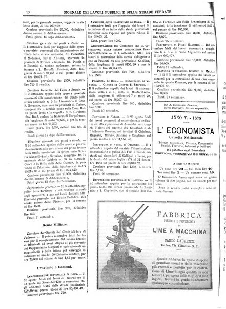 Giornale dei lavori pubblici e delle strade ferrate