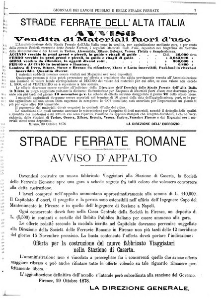 Giornale dei lavori pubblici e delle strade ferrate