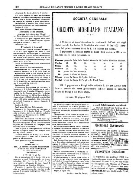 Giornale dei lavori pubblici e delle strade ferrate