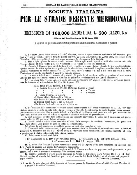 Giornale dei lavori pubblici e delle strade ferrate