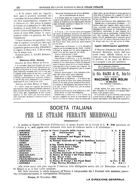 Giornale dei lavori pubblici e delle strade ferrate