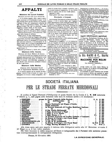 Giornale dei lavori pubblici e delle strade ferrate