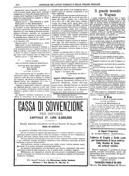 Giornale dei lavori pubblici e delle strade ferrate