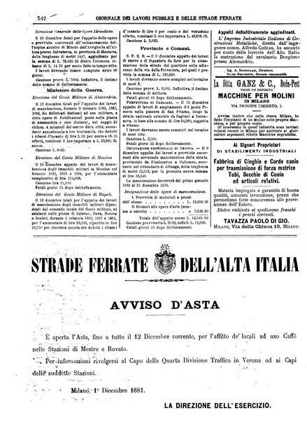 Giornale dei lavori pubblici e delle strade ferrate