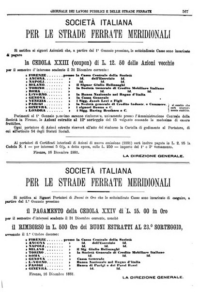 Giornale dei lavori pubblici e delle strade ferrate