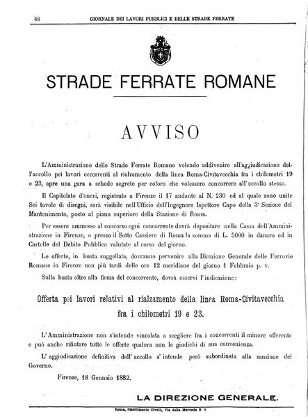 Giornale dei lavori pubblici e delle strade ferrate