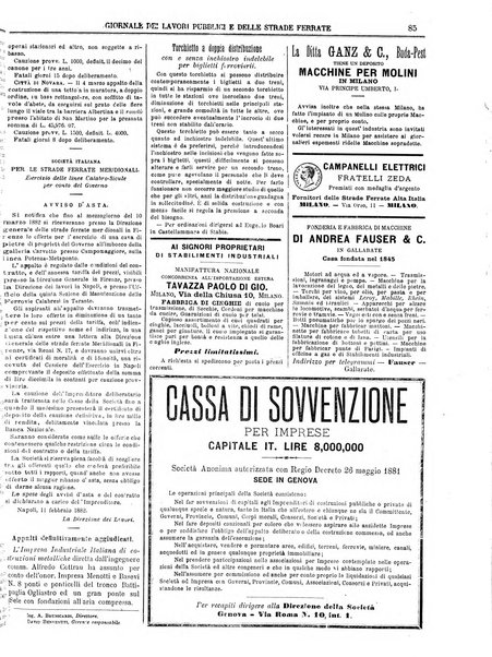 Giornale dei lavori pubblici e delle strade ferrate