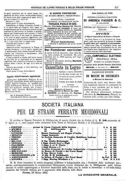 Giornale dei lavori pubblici e delle strade ferrate