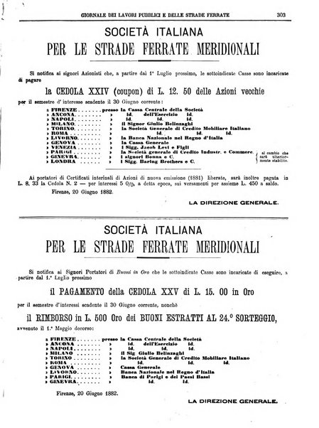 Giornale dei lavori pubblici e delle strade ferrate