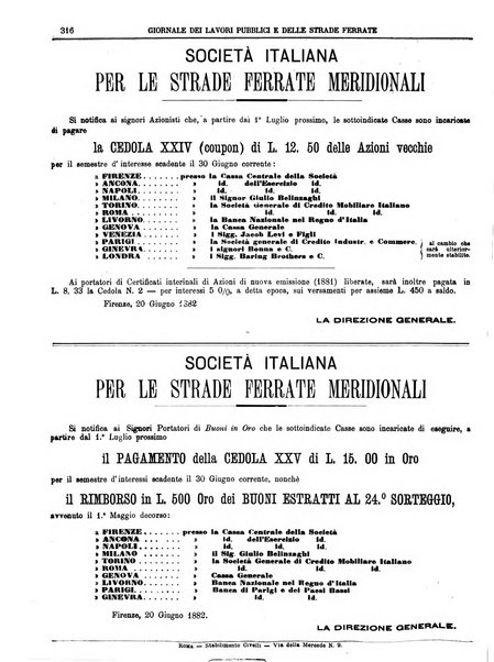 Giornale dei lavori pubblici e delle strade ferrate