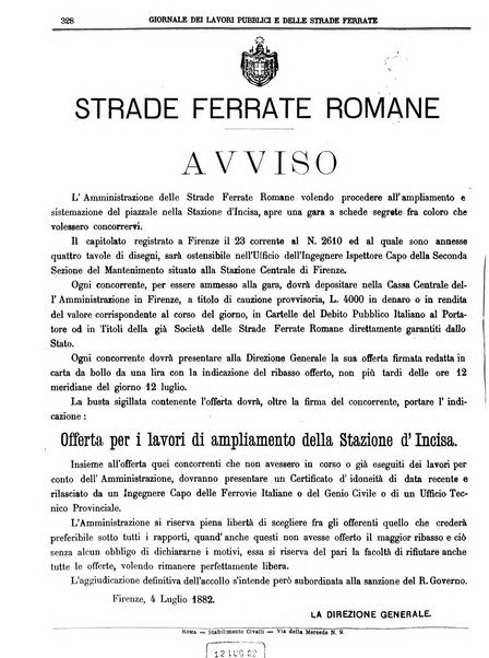 Giornale dei lavori pubblici e delle strade ferrate