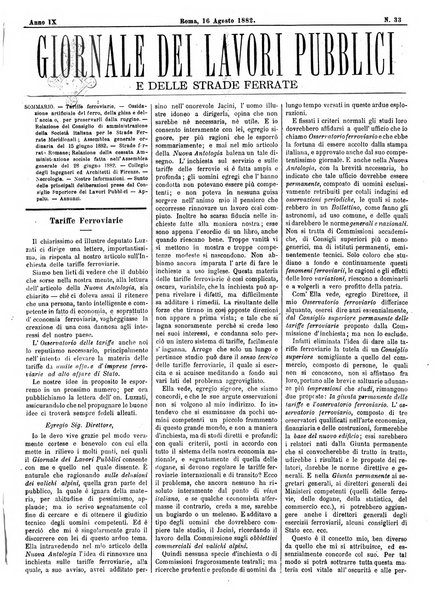 Giornale dei lavori pubblici e delle strade ferrate