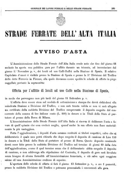 Giornale dei lavori pubblici e delle strade ferrate