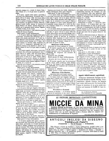 Giornale dei lavori pubblici e delle strade ferrate