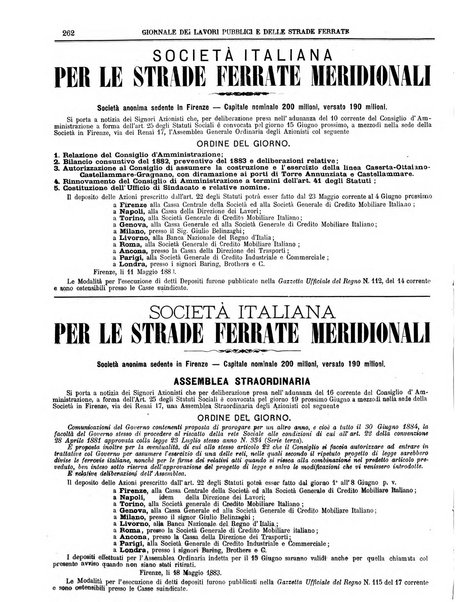 Giornale dei lavori pubblici e delle strade ferrate