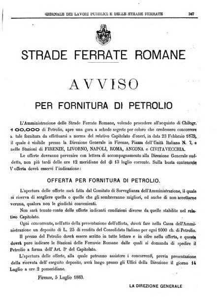 Giornale dei lavori pubblici e delle strade ferrate