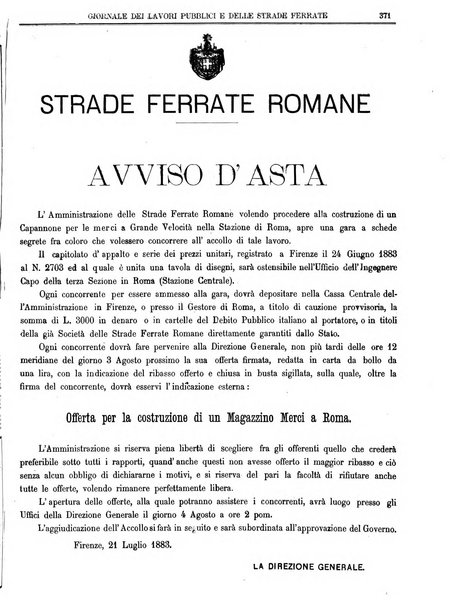 Giornale dei lavori pubblici e delle strade ferrate