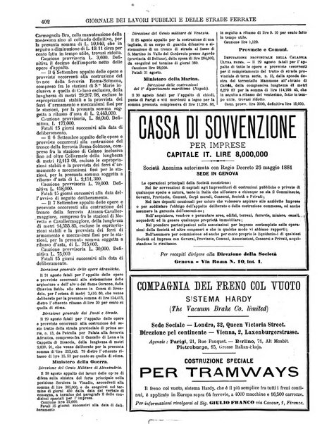 Giornale dei lavori pubblici e delle strade ferrate