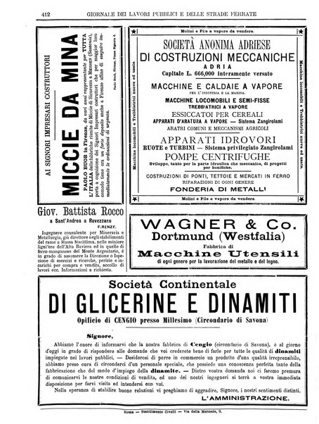 Giornale dei lavori pubblici e delle strade ferrate