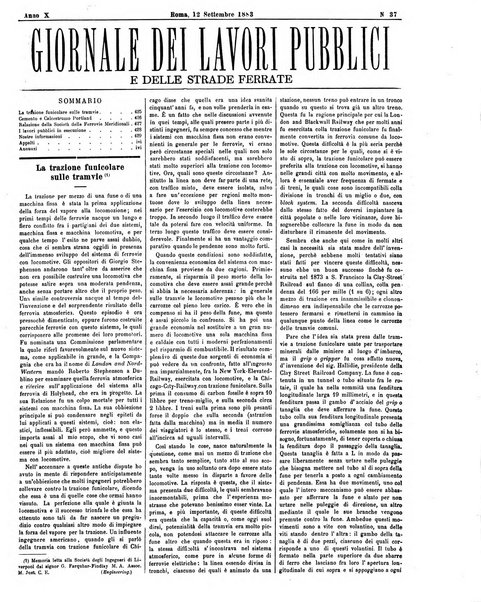 Giornale dei lavori pubblici e delle strade ferrate