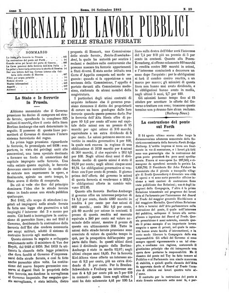 Giornale dei lavori pubblici e delle strade ferrate