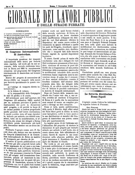 Giornale dei lavori pubblici e delle strade ferrate