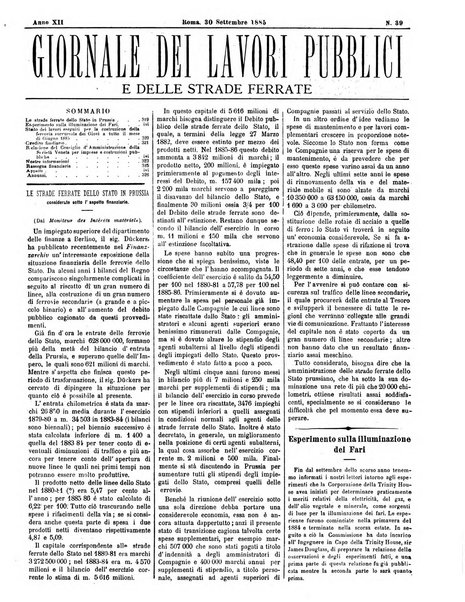 Giornale dei lavori pubblici e delle strade ferrate