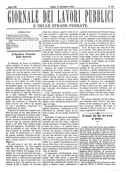 Giornale dei lavori pubblici e delle strade ferrate