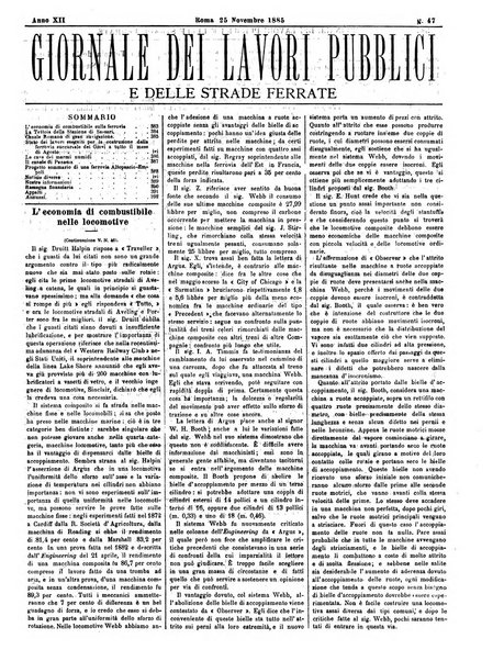 Giornale dei lavori pubblici e delle strade ferrate