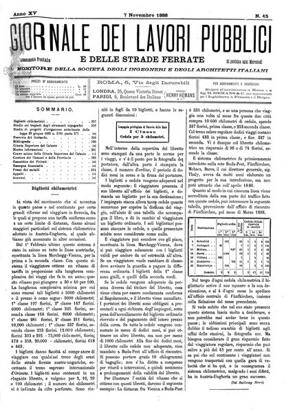 Giornale dei lavori pubblici e delle strade ferrate