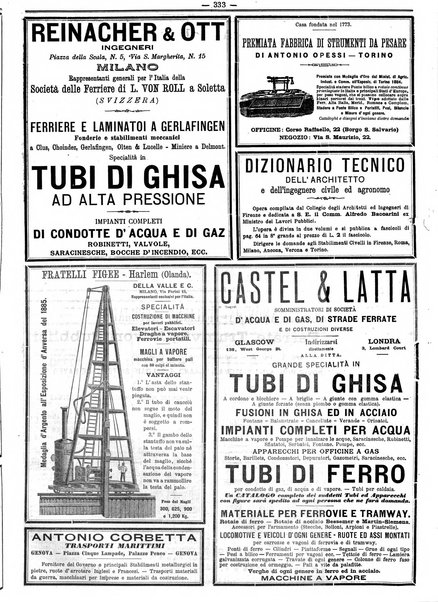 Giornale dei lavori pubblici e delle strade ferrate