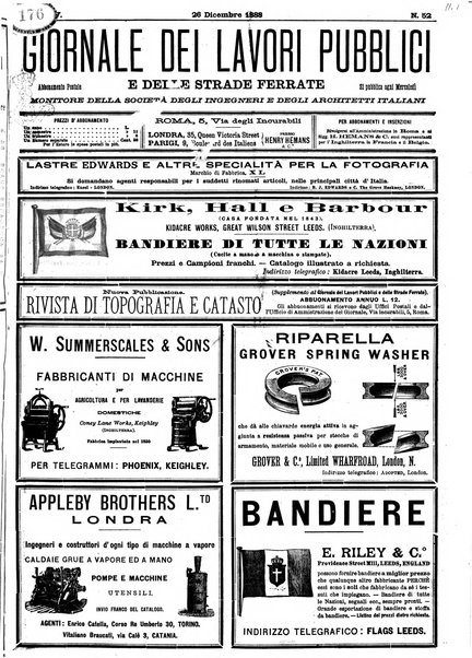 Giornale dei lavori pubblici e delle strade ferrate