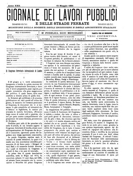 Giornale dei lavori pubblici e delle strade ferrate