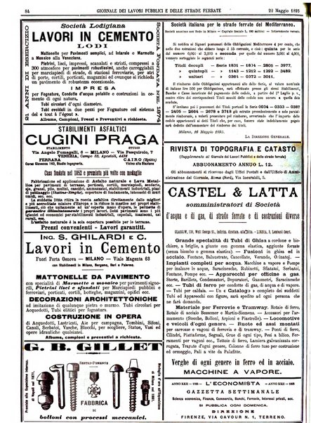 Giornale dei lavori pubblici e delle strade ferrate