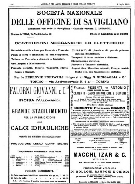 Giornale dei lavori pubblici e delle strade ferrate