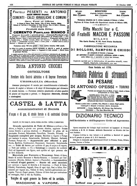 Giornale dei lavori pubblici e delle strade ferrate