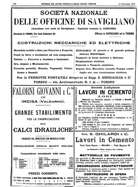 Giornale dei lavori pubblici e delle strade ferrate