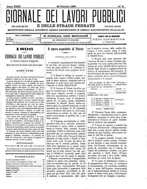 Giornale dei lavori pubblici e delle strade ferrate