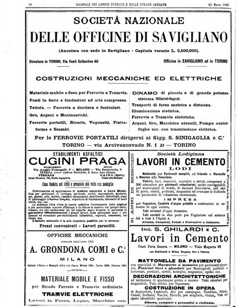 Giornale dei lavori pubblici e delle strade ferrate