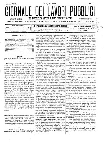 Giornale dei lavori pubblici e delle strade ferrate