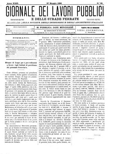 Giornale dei lavori pubblici e delle strade ferrate