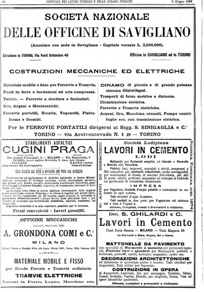 Giornale dei lavori pubblici e delle strade ferrate