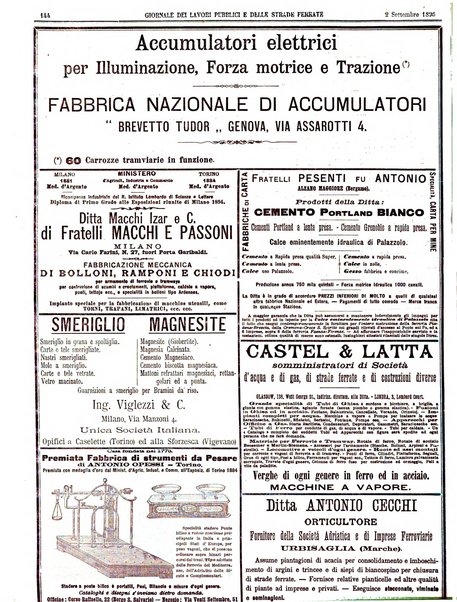 Giornale dei lavori pubblici e delle strade ferrate